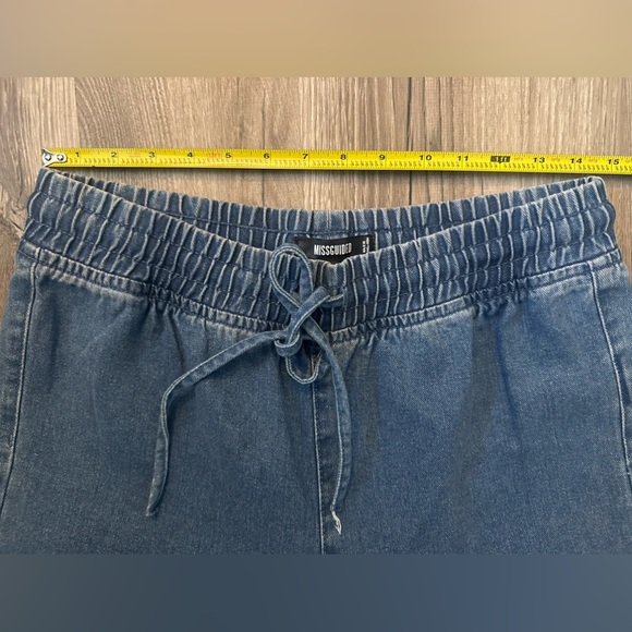 Women’s chambray like denim drawstring pants US6/28W - Picture 8 of 11